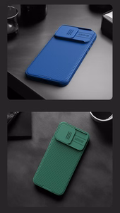 Ümbris Nillkin CamShield Pro Apple iPhone 15 Pro roheline