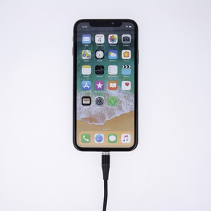 Maxlife MXUC-03 magnetic cable USB - Lightning + USB-C + microUSB 1,0 m 3A must nylon