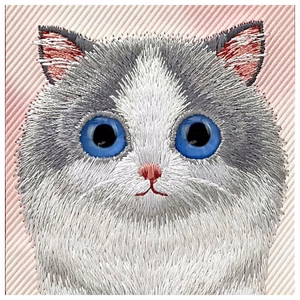 Nimmy Big Eyed Pet 2.0 Cat Ümbris jaoks iPhone 16 Pro Max - Roosa
