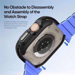 DUX DUCIS case BAMO jaoks Apple Watch Ultra / Ultra 2 49 mm midnight hall