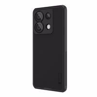 Nillkin Super Frosted Shield Pro Ümbris jaoks Xiaomi Redmi Note 13 Pro 4G / Poco X6 5G - must