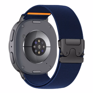 Tech-Protect Nylon Clasp rihm mudelile Samsung Galaxy Watch 40/44/46 mm – tumesinine