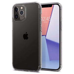 Spigen Ultra hübriidkate iPhone 12 / iPhone 12 Pro jaoks - läbipaistev