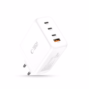 Tech-Protect NC200W-GaN 4-portiline 200W seinalaadija - valge
