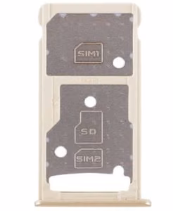 SIM card holder Huawei Honor 5C/Honor 7 Lite Kuldne original (service pack)