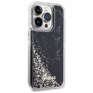 Guess GUHCP14LLCSGSGK iPhone 14 Pro 6.1" must/must hardcase Liquid Glitter Marble