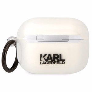 Karl Lagerfeld KLAPHNCHTCT чехол Airpods Pro прозрачный Ikonik Choupette