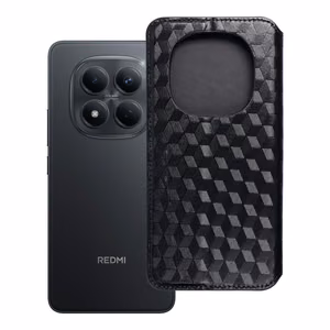 Чехол-книжка для Xiaomi Redmi NOTE 15 5G Cubic Book черный