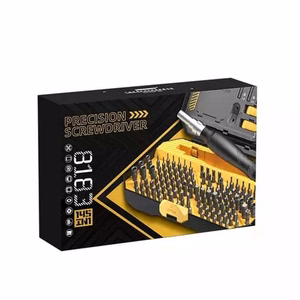 JAKEMY JM-8183 Täppiskruvikeeraja komplekt koos avamistööriistade ja tangidega (145 in 1)