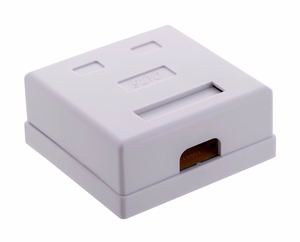 Alantec GN011 – pinnapealne Cat 6 võrgupesa, valge