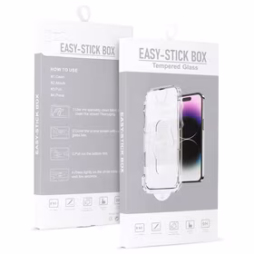 Karastatud klaas Full Glue Easy-Stick Box jaoks IPHONE XS MAX BLACK