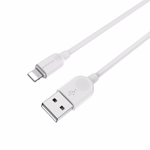 Borofone кабель BX14 LinkJet - USB на Lightning - 2,4A 2 метра белый