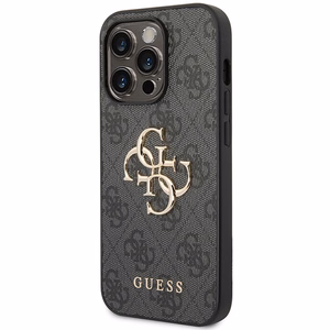 Guess 4G Big Metal Logo ümbris jaoks iPhone 15 Pro Max - hall
