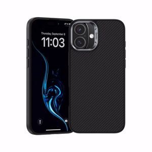 Benks Magnetic Armor Pro Kevlar Ümbris Metal Frame 600D jaoks Iphone 16 Plus must
