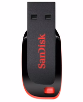 SanDisk pendrive 64GB USB 2.0 Cruzer Blade