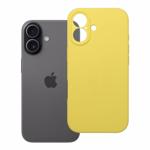 Ümbris Silikoon 2mm jaoks IPHONE 17 lemon