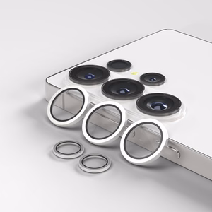 Etteri kaamera objektiivi kaitse Samsung Galaxy S26 Ultra jaoks hõbedane