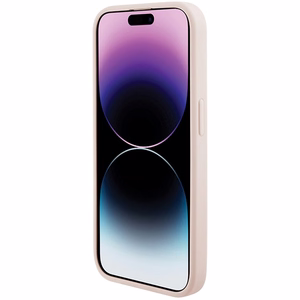 Karl Lagerfeld Quilted K Pattern чехол для iPhone 15 Pro Max - розовый