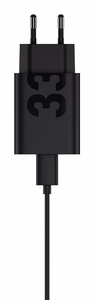 Motorola TurboPower 33W EU universaalne must AC kiirlaadimine sisetingimustele