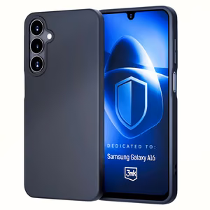 3mk Matt Ümbris jaoks Samsung Galaxy A16 - must