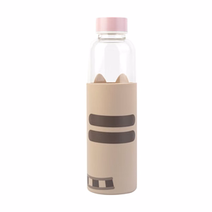 Pusheen klaasist veepudel, 500 ml