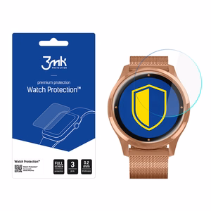 Garmin Vivomove Luxe – 3mk Watch Protection FlexibleGlass nutikella ekraanikaitse