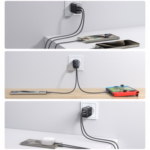 Laadija Joyroom JR-TCF13 25W USB-C/USB-A must