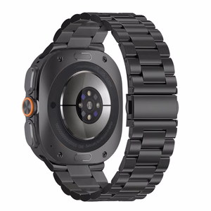Tech-Protect Stainless Steel Bracelet for Samsung Galaxy Watch Ultra 47mm - Black