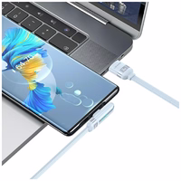 Kaabel USAMS US-SJ651 66W USB-A/USB-C 1.2m sinine