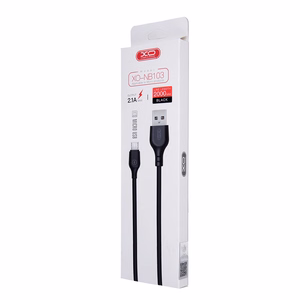 XO kaabel NB103 USB - microUSB 2,0 m 2,1A, must
