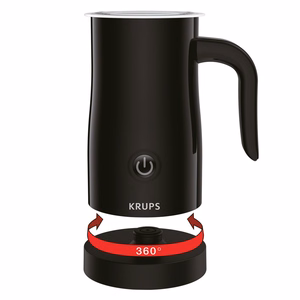 Krups XL1008 automaatne piimavahustaja ja -soojendaja, must