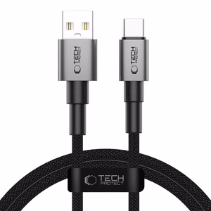 Tech-Protect UltraBoost DNA USB-A / USB-C Kaabel 15W/3A 100cm - Hall