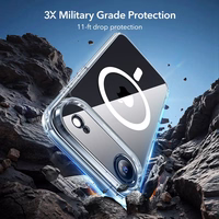 ESR Classic Hybrid MagSafe + Karastatud klaas Set jaoks iPhone 17 Air - Clear