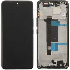 LCD ekraan Xiaomi Redmi Note 15 Pro 4G puuteekraaniga koos raamiga must OLED