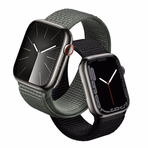 Crong Nylon spordirihm Apple Watch 44 / 45 / 46 / 49 mm kellale, militaarroheline