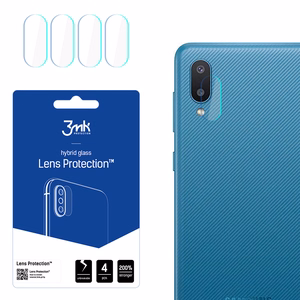 3MK FLEXIBLE GLASS LENS hübriidklaas PROTECT SAMSUNG GALAXY M02 4 tk. kaamerale