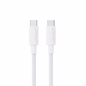 USB kaabel Acefast C18-03 60W USB-C to USB-C 1.2m valge