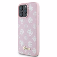 Guess Peony Script Logo MagSafe iPhone 16 Pro Ümbris - roosa