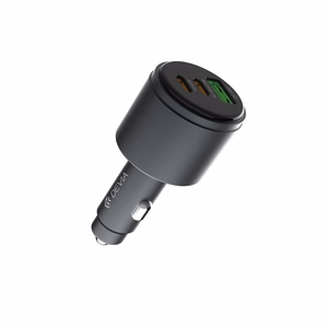 Devia car laadija Extreme Metal PD QC 116W 1x USB 2x USB-C must