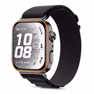Tech-Protect Nylon Pro Strap for Huawei Watch Fit 3 / 4 / 4 Pro / 5 / 5 Pro - Black