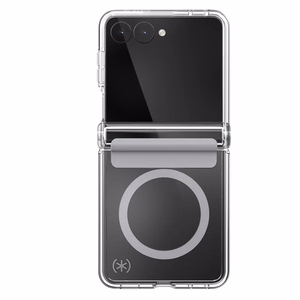 Speck Presidio Perfect-Clear Magnet – MagSafe ümbris Samsung Galaxy Z Flip 8-le (läbipaistev)