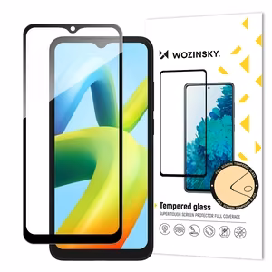 Wozinsky Full Glue Tempered Glass karastatud klaas Xiaomi Redmi A2 / Redmi A1 telefonile