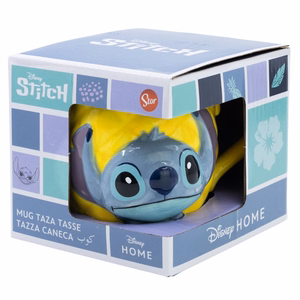 Disney Stitch Pineapple 3D keraamiline kruus kinkekarbis, 325 ml