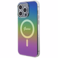 Guess IML Iridescent MagSafe ümbris jaoks iPhone 15 Pro - must