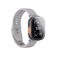 AmazingThing Radix Klaas Ekraanikaitse koos Ümbris jaoks Apple Kell UItra 3 49mm - läbipaistev