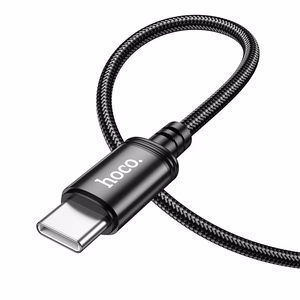 Кабель USB A to USB C Hoco 3A 1 m X89 черный
