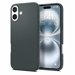 Spigen Liquid Air iPhone 16 Ümbris - Roheline