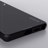 Nillkin Super Frosted Shield Pro Magnetic Ümbris jaoks Samsung S25 Ultra with MagSafe - must