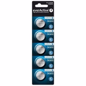 Liitiumakud everActive CR2032 - blisterpakend 5 tk.