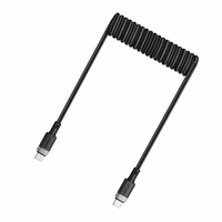 Acefast C14-03 USB-C - USB-C vedrukaabel 480Mb/s 3A 1.2m - must